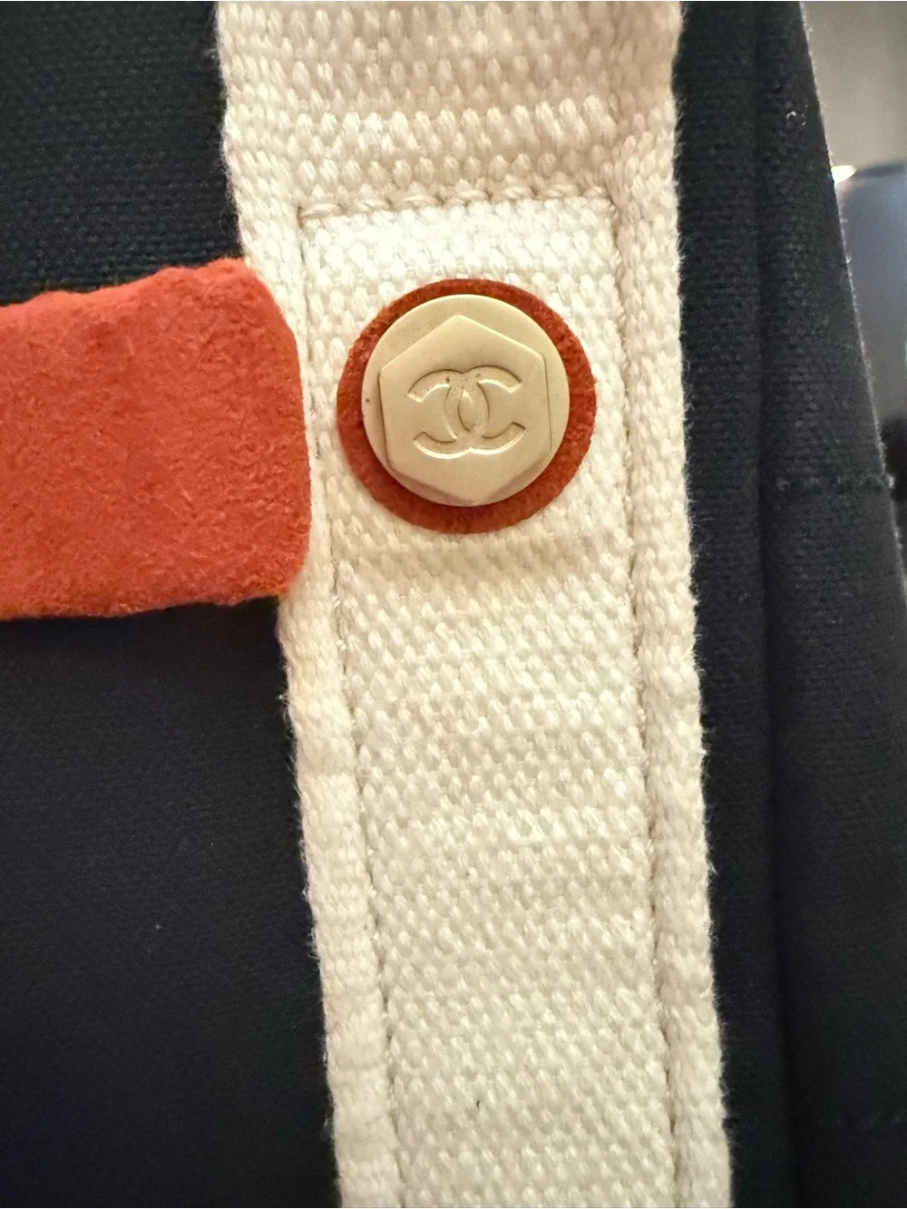 Chanel Sport Line Canvas & Suede Bag